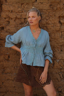 BLUSA CALA - AZUL