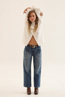 JEANS CHER - AZUL