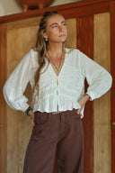 BLUSA VERACRUZ - BLANCA