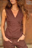 MAYA VEST - CAFÉ