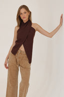 BALI TOP - CHOCOLATE