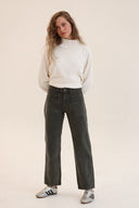 PANTALÓN CHER - PETRÓLEO