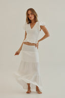 FALDA CARIBANA - BLANCA