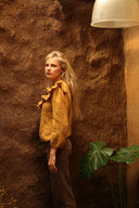 SWEATER CROISSANT - OCRE