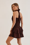 VESTIDO CARIBANA - CHOCOLATE