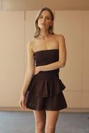 VESTIDO CARIBANA - CHOCOLATE