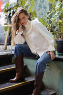 BLUSA MADONNA - CREMA