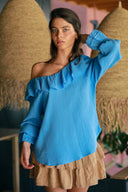 BLUSA ALMENDRA - AZUL