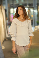 BLUSA ALMENDRA - CREAM