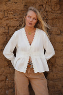 BLUSA CALA - BLANCA