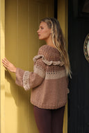 SWEATER AZTECA - ALGODÓN MARRÓN