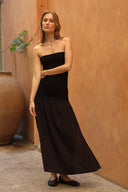 FALDA VESTIDO CONGA - NEGRO