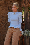 BLUSA MAYA - CELESTE