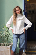 BLUSA MADONNA - CREMA