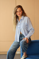 CAMISA SOHO - CELESTE