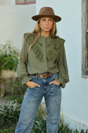 BLUSA VOLTA - VERDE