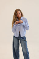 CAMISA SOHO - CELESTE