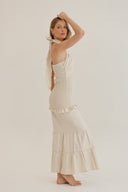 VESTIDO PALMA - NATURAL