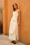 FALDA VESTIDO CONGA - BLANCO