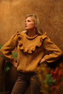 SWEATER CROISSANT - OCRE
