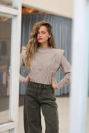 BLUSA CHER - MARRÓN