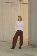 BLUSA JOIE - BLANCO RAYAS