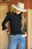 BLUSA MAYA - NEGRO