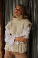 SWEATER CANELA - BLANCO