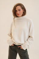 SWEATER SOHO - ALGODÓN BLANCO