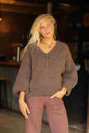 SWEATER ECLAIR - CAFÉ