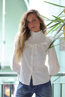 BLUSA MADONNA - CREMA