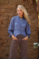 BLUSA NEVES - AZUL
