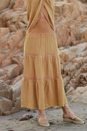 FALDA CALEDONIA CARAMEL