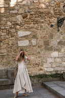 CAPITANA DRESS BEIGE (PRE ORDER)