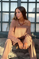 SWEATER RUNA - MOCHA MOUSE