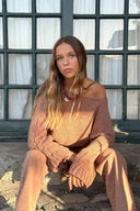 SWEATER RUNA - MOCHA MOUSE