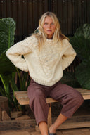 SWEATER NEVES - MERINO BLANCO