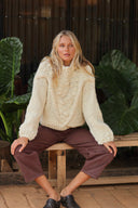 SWEATER NEVES - MERINO BLANCO