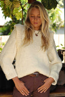 SWEATER OLMECA - BLANCO