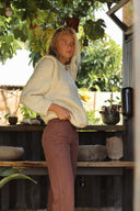 SWEATER OLMECA - BLANCO